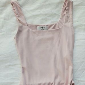 Babaton Light Pink Bodysuit (XXS)